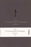 The Typographic Commandments